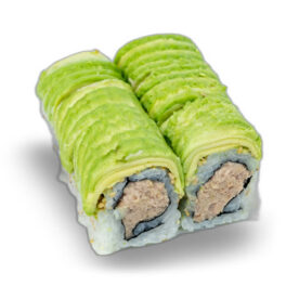 Green roll poulet mayo